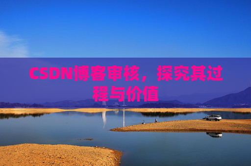 CSDN博客审核,探究其过程与价值